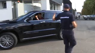 Cristiano Ronaldo & Juventus Players Arrive At Training Ground For First Session Under Andrea Pirlo