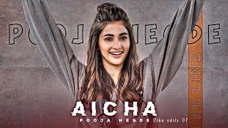 Aicha x Pooja hegde Status | Efx Whatsapp Status | Pooja hegde Status | Aicha Song Audio edit