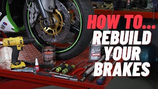 How to... rebuild the brakes on your motorcycle | Carole Nash Insidebikes