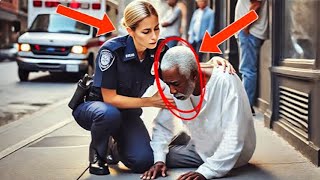 A white female police officer gave a black man unexpected help that changed her life