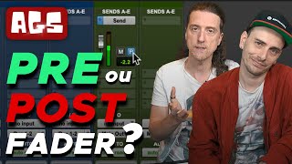 PRE ou POST Fader - C'est quoi et quand faut-il utiliser l'un ou l'autre ? Concept à connaître !