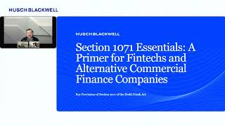 Section 1071 Small Business Finance Compliance Essentials