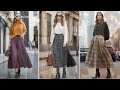 long skirts for fall outfit the ultimate statement piece 2024 fashion trends