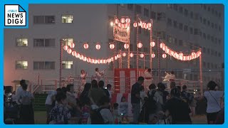 陸上自衛隊守山駐屯地で納涼祭り　市民らが盆踊りなどを楽しむ　名古屋