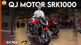 QJMotor SRK1000 | La maxi che non ti aspetti nel video live da EICMA 2024