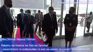 Mhe.Othman Masoud alivyohudhuria hafla ya kumbukumbu ya hayati Mkapa