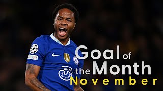 Chelsea Goal of the Month ft. Cuthbert, Casadei and Sterling | November 2022