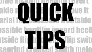 Quick Tips Ep. 2: Fixing Landing Kickflips With One Foot