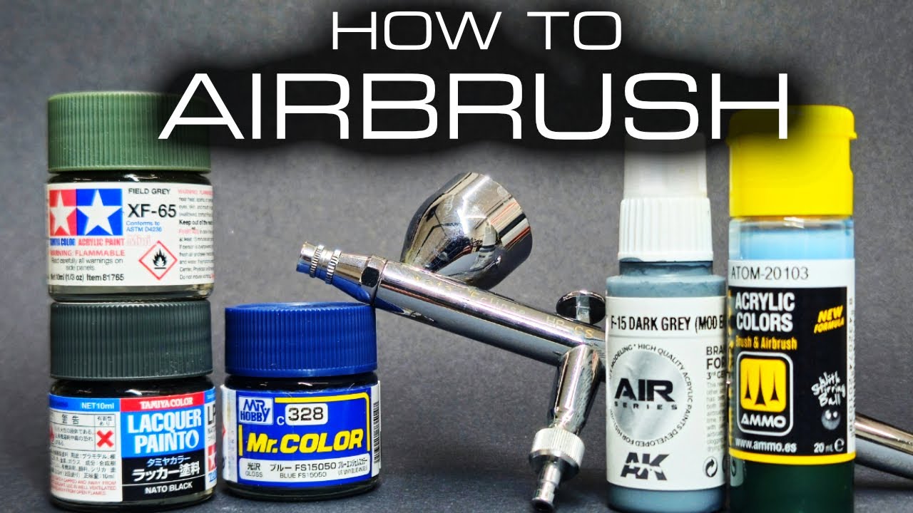New To Airbrushing Beginners Guide To Painting Scale Models Youtube