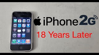 Using The iPhone 2G In 2025 (18 Years Later)