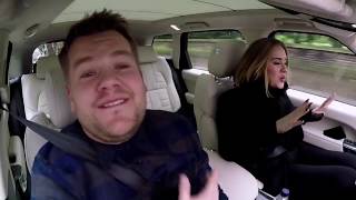 Adele. Best moments carpool karaoke.