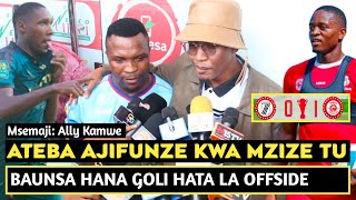 ALLY KAMWE AMBANANISHA SHABIKI WA SIMBA/ATEBA AJIFUNZE KWA MZIZE/HAMFIKI FAINALI YA CAF