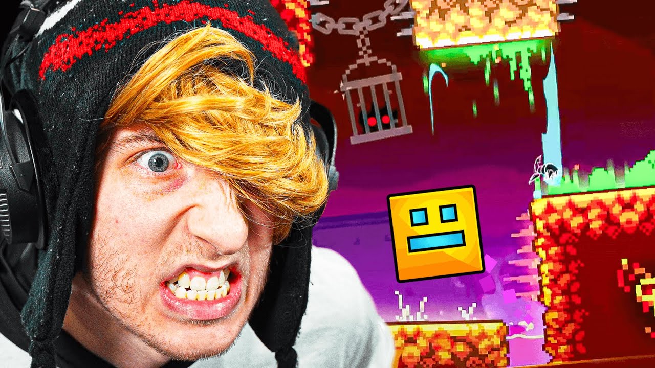 I Played Geometry Dash Again Youtube