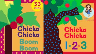 CHICKA CHICKA BOOM BOOM Read Aloud Animated | Chicka Chicka 123 Read Along Story for Toddlers