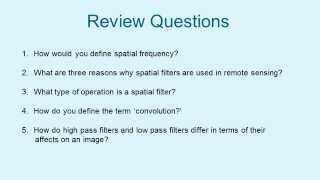 iGETT Concept Module Spatial Filters - Part 3 of 3