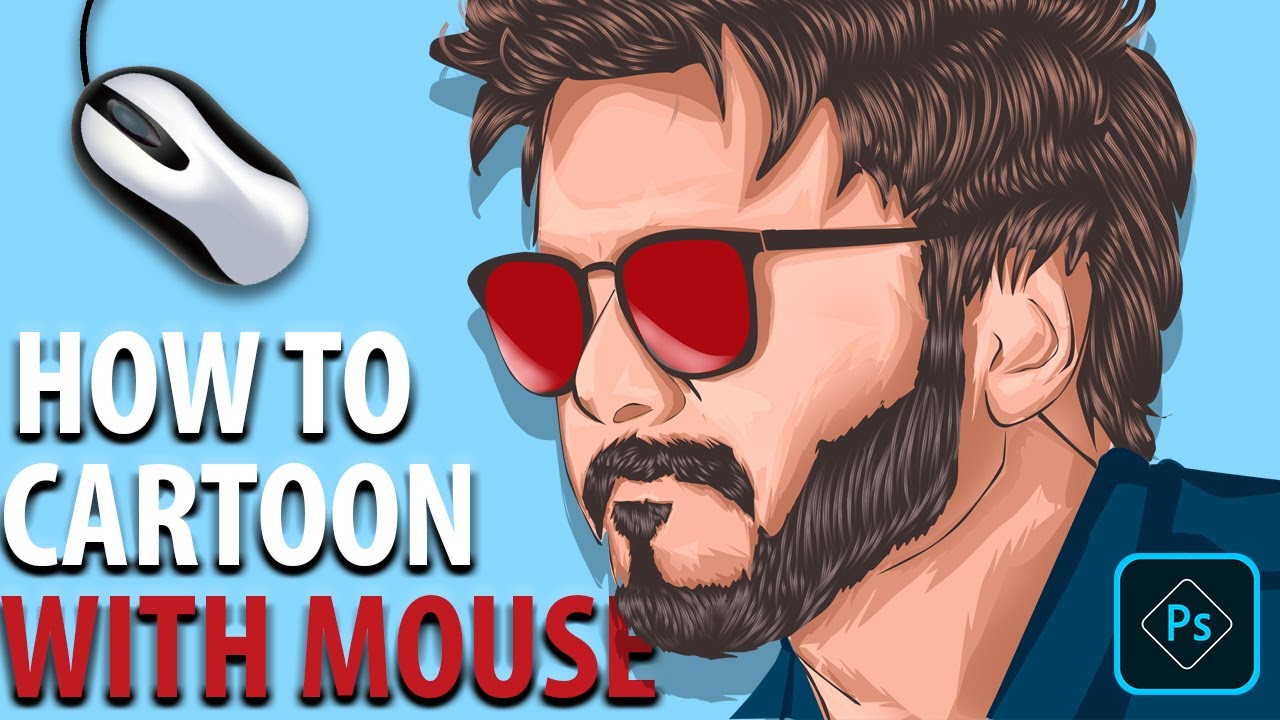 Photoshop Tutorial Cartoon Yourself / In This Cartoon Effect Photoshop ...