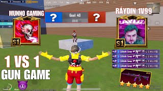 BEST FUNNY😂WOW GAMEPLAY WITH MUNNO AND RAYDIN1V99😱1VS1 GUN GAME DEATH MATCH🔥SAMSUNG,A7,A8,J4J5,36