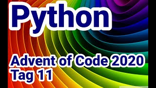 Advent of Code 2020, Python, Tag 11