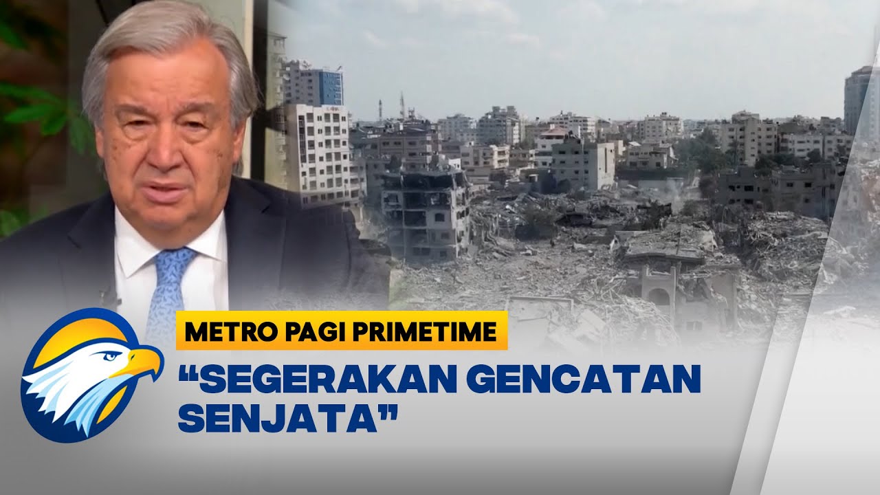 PBB Serukan Gencatan Senjata Demi Kemanusiaan Di Gaza - YouTube