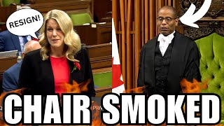 Liberal Speaker Gets SMOKED By Conservative MP In Parliament