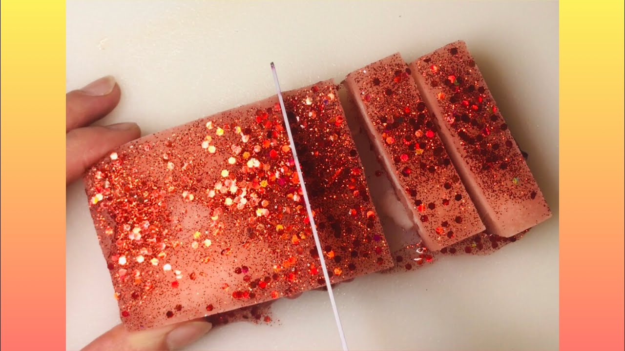 Cutting Sponge Slime Asmr Satisfying Youtube