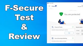 F-Secure Antivirus Test \u0026 Review 2021 - Antivirus Security Review - High Level Test