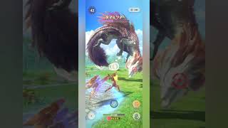 【モンハンNow】王牙盾斧 風雷 10-5 vs ☆9タマミツネ        | ジンオウガチャアクG10-5 | ☆9Mizutsune | Charge Blade |