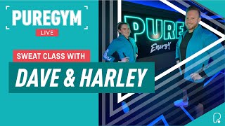 PureGym Live | 30 Minute SWEAT Class with Dave and Harley