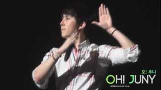 130309 김형준 Kim Hyung Jun - 밴드소개하는 리액션킹 형준♡ (Excited Jun)