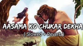 Aasma Ko Chukar dekha - ( Slowed + Reverb ) | Return of Hanuman | Animation |
