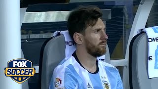 Leo Messi shows off a new look