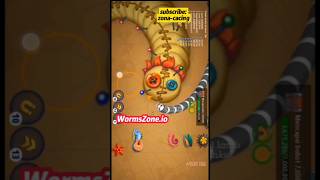Worms Zone Best Traps - Little Worm VS Giant Worm I Best Gameplay #wormszone  #wormszoneio