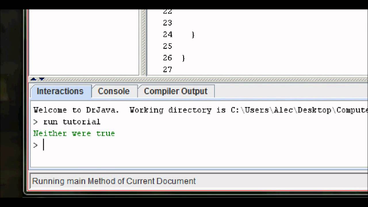 Java Tutorial 4 : If Statements And Boolean - YouTube