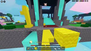 Playing with the Barbarian kit and getting over 100 kills Roblox Bedwars