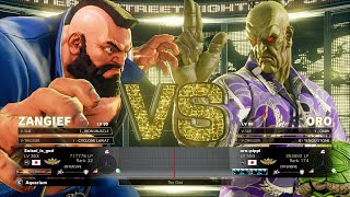 SFV Champion Edition🔥 ASASE (Zangief) Vs oro-pippi (Oro) 🔥 Online Match's 02-22-2023