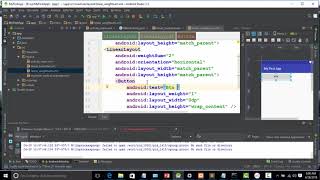 03 linear layout with weight sum