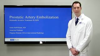 Prostatic artery embolization: A non-surgical treatment for enlarged prostate | UCLAMDChat