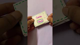 Easy paper game| comment down what you got| paper craft game #shorts #papergames #papercraft #art