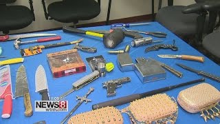 TSA finds at Bradley strange and scary, keep agents busy