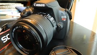 Refurbished Canon EOS Rebel T5 Unboxing