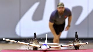 Airplane Trick Shots | Dude Perfect
