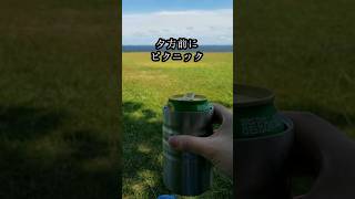 【浦安市総合公園】ノンアルビールでピクニック|午後は日影|hagoogi|海を見る