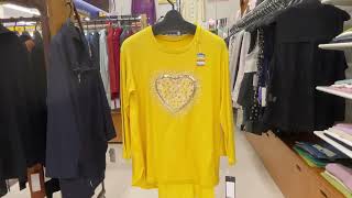 毎日のお洒落が楽しくなるカットソーTシャツ‼こころ弾む春の婦人服　グレース　足利