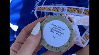 Megan Linden 400m: Cravon Gillespie-Monrovia Wildcats Invitational ALL-TIME MEET RECORD.