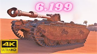 Char Mle. 75 - 6.199 Damage World of Tanks Replays ,WOT tank games