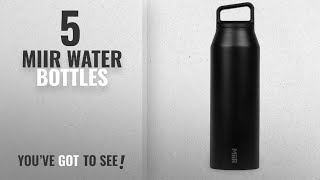 Best Miir Water Bottles [2018]: MiiR Wide Mouth Bottle, Black, 20 oz