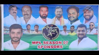 M P L SEASON 7 [  FEAR LESS FIGHTERS vs SIR VENKATESHWARA 11  ]