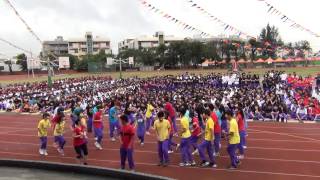 102學年度國立楊梅高中運動會進場式 一年五班105