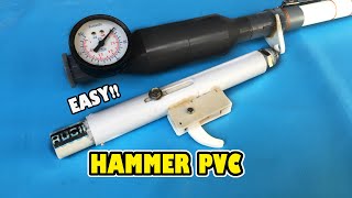 Simple \u0026 Easy! How to Make Slingshot Hammer Valve System air9un PVC