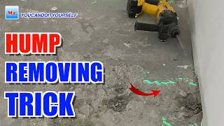 TRICK How To Fast Remove A Concrete Hump